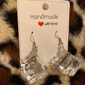 ICE CUBE HANDMADE EARRINGS 🧊